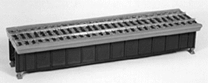 Micro Engineering 75507 50" Deck-Girder Bridge w/Ballasted Deck - Kit, HO