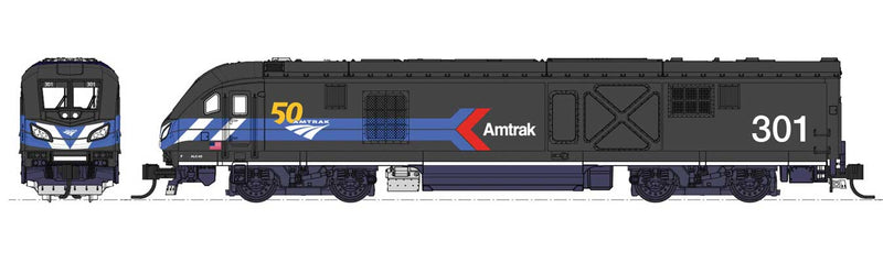 Kato 1766050DCC Siemens ALC-42 Charger - Digitrax DCC -- Amtrak