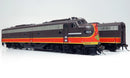 Rapido 28525 EMD E8 A-B Set - Sound and DCC -- Illinois Central 4030, 4105 (brown, orange, green Diamond Logo), HO