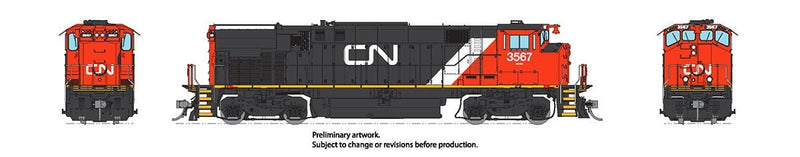 Rapido 033020 HO M420 (DC/Silent): CN - North America Scheme (MR-20b):