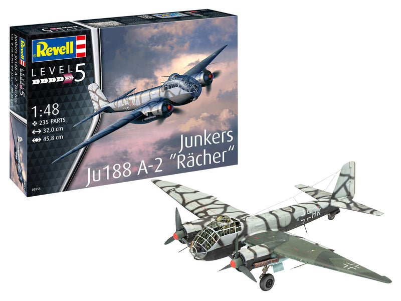 Revell Monogram Germany 03855 Junkers Ju188 A-2 "Racher" 1:48