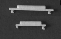 Detail Associates 2303 Cab Armrests -- 24 x 36" Stepped pkg(8), HO Scale