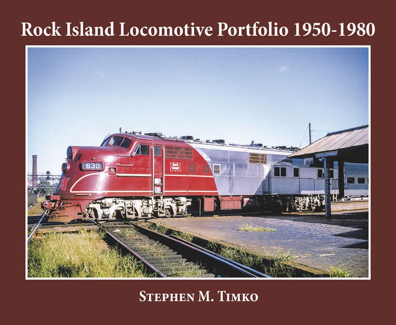 Morning Sun Books 4910 Rock Island Locomotive Pictorial 1950-1980 -- Softcover