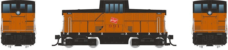 Rapido 048009 HO GE 44 Tonner (DC/Silent): Milwaukee Road: