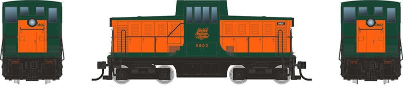 Rapido 048014 HO GE 44 Tonner (DC/Silent): New Haven - Warm Orange: