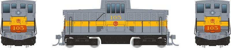 PREORDER Rapido 048017 HO GE 44 Tonner (DC/Silent): New York, Ontario & Western - Grey: