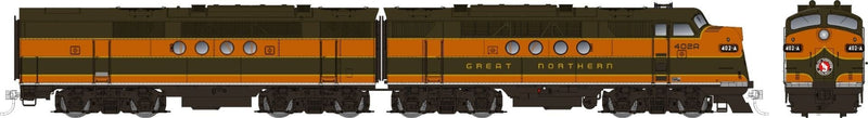 PREORDER Rapido 053022 HO EMD FT A-B Set - Standard DC -- Great Northern