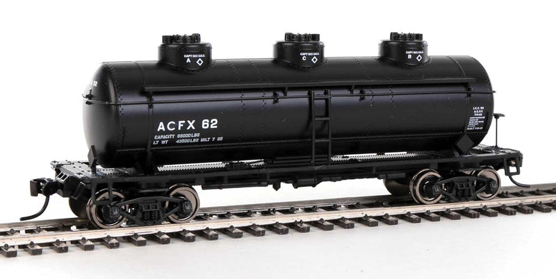 WalthersMainline 910-1127  36' 3-Dome Tank Car - Ready to Run -- ACFX