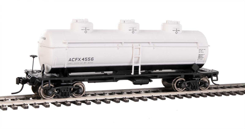 WalthersMainline 910-1128 36' 3-Dome Tank Car - Ready to Run -- ACFX