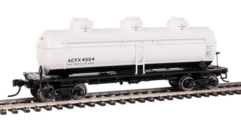 WalthersMainline 910-1129 36' 3-Dome Tank Car - Ready to Run -- ACFX