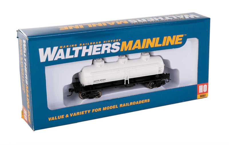 WalthersMainline 910-1129 36' 3-Dome Tank Car - Ready to Run -- ACFX