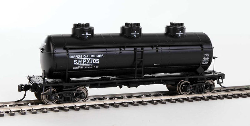 WalthersMainline 910-1137 36' 3-Dome Tank Car - Ready to Run -- SHPX