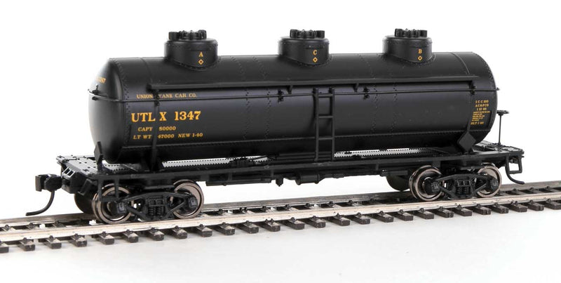 WalthersMainline 910-1144 36' 3-Dome Tank Car - Ready to Run -- UTLX