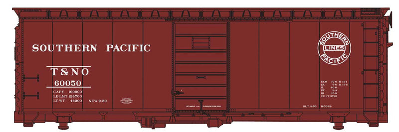 Walthers Mainline 910-1435 40' PS-1 Boxcar - Ready to Run -- Southern Pacific w/Texas & New Orleans reporting marks