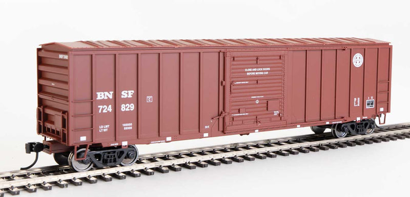 WalthersMainline 910-1850 50' ACF Exterior Post Boxcar - Ready to Run -- Burlington Northern Santa Fe