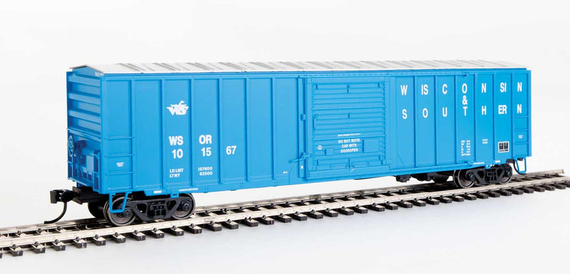 WalthersMainline 910-1871 50' ACF Exterior Post Boxcar - Ready to Run -- Wisconsin & Southern