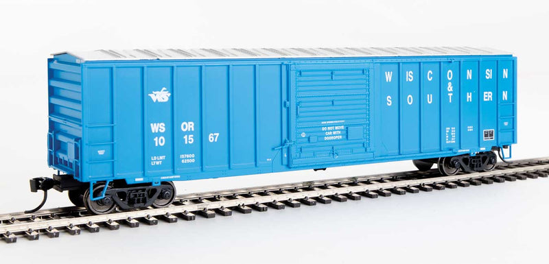 WalthersMainline 910-1871 50' ACF Exterior Post Boxcar - Ready to Run -- Wisconsin & Southern