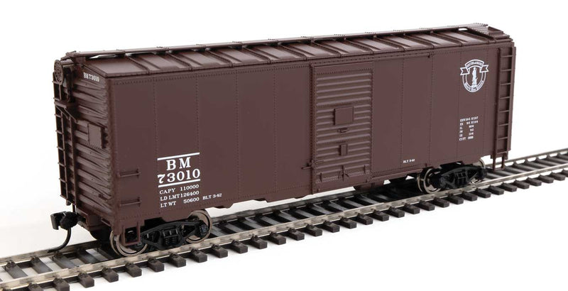 WalthersMainline 910-2725 40' AAR Modified 1937 Boxcar - Ready to Run -- Boston & Maine