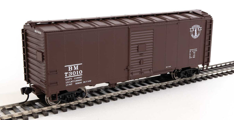 WalthersMainline 910-2725 40' AAR Modified 1937 Boxcar - Ready to Run -- Boston & Maine