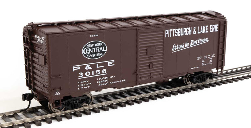 WalthersMainline 910-2735 40' AAR Modified 1937 Boxcar - Ready to Run -- New York Central - Pittsburgh & Lake Erie