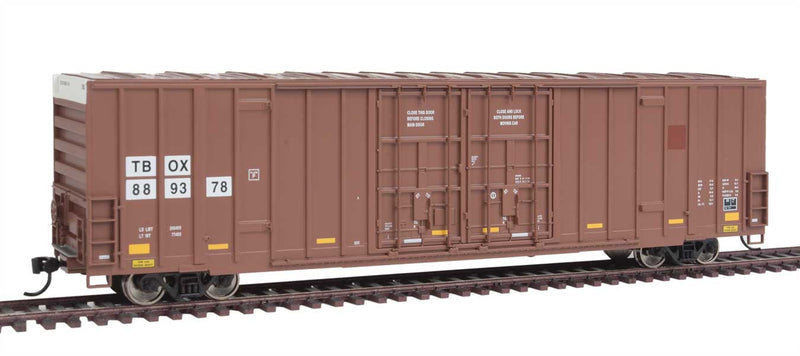 WalthersMainline 910-3024 60' High Cube Plate F Boxcar - Ready to Run -- TBOX