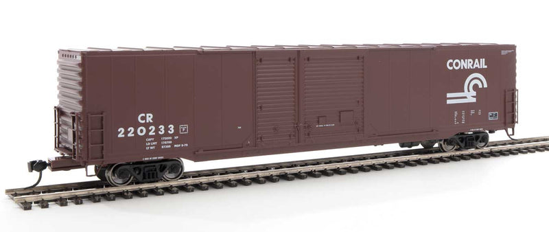 WalthersMainline 910-3201 60' Pullman-Standard Auto Parts Boxcar (10' and 6' doors) - Ready to Run -- Conrail