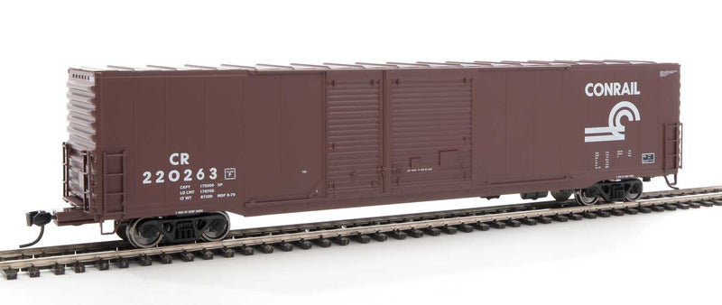 WalthersMainline 910-3203 60' Pullman-Standard Auto Parts Boxcar (10' and 6' doors) - Ready to Run -- Conrail