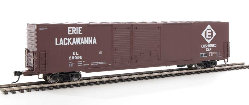 WalthersMainline 910-3208 60' Pullman-Standard Auto Parts Boxcar (10' and 6' doors) - Ready to Run -- Erie Lackawanna