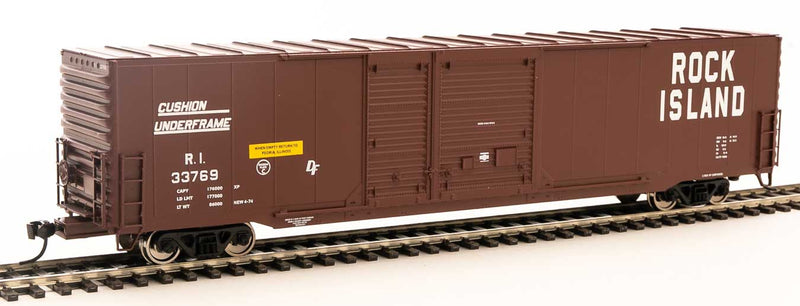 WalthersMainline 910-3216 60' Pullman-Standard Auto Parts Boxcar (10' and 6' doors) - Ready to Run -- Rock Island