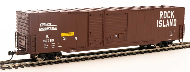 WalthersMainline 910-3216 60' Pullman-Standard Auto Parts Boxcar (10' and 6' doors) - Ready to Run -- Rock Island