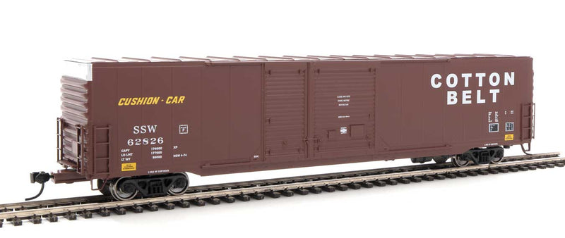 WalthersMainline 910-3219 60' Pullman-Standard Auto Parts Boxcar (10' and 6' doors) - Ready to Run -- Cotton Belt(TM) St. Louis South Western(TM)