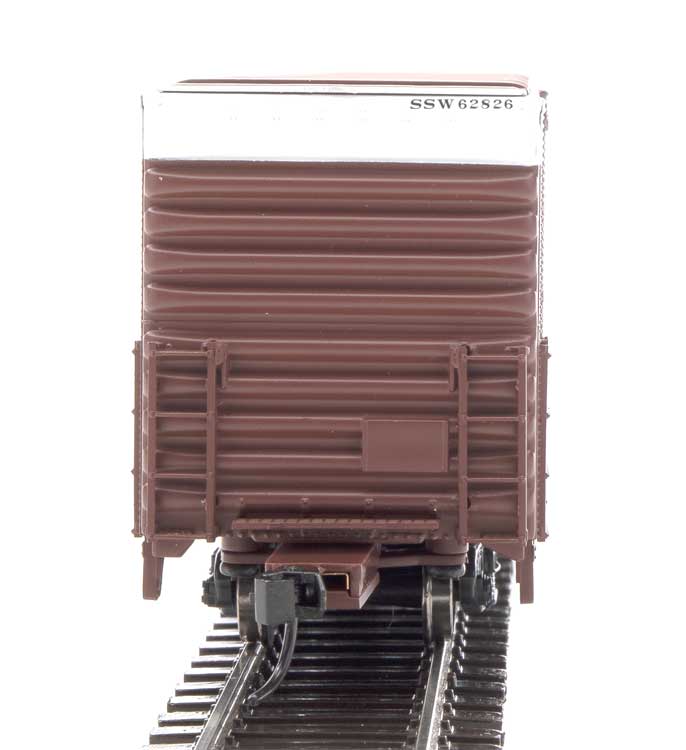 WalthersMainline 910-3219 60' Pullman-Standard Auto Parts Boxcar (10' and 6' doors) - Ready to Run -- Cotton Belt(TM) St. Louis South Western(TM)