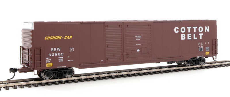 WalthersMainline 910-3220 60' Pullman-Standard Auto Parts Boxcar (10' and 6' doors) - Ready to Run -- Cotton Belt(TM) St. Louis South Western