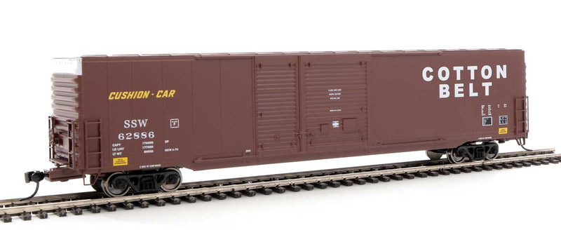 WalthersMainline 910-3221 60' Pullman-Standard Auto Parts Boxcar (10' and 6' doors) - Ready to Run -- Cotton Belt(TM) St. Louis South Western(TM)