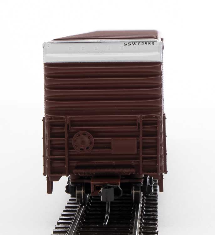 WalthersMainline 910-3221 60' Pullman-Standard Auto Parts Boxcar (10' and 6' doors) - Ready to Run -- Cotton Belt(TM) St. Louis South Western(TM)