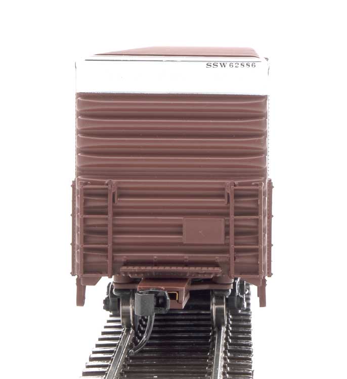 WalthersMainline 910-3221 60' Pullman-Standard Auto Parts Boxcar (10' and 6' doors) - Ready to Run -- Cotton Belt(TM) St. Louis South Western(TM)