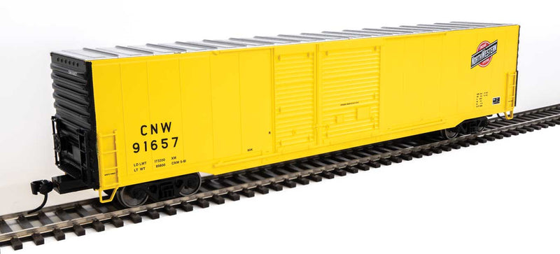 WalthersMainline 910-3225 60' Pullman-Standard Auto Parts Boxcar (10' and 6' doors) - Ready to Run -- Chicago & North Western(TM)