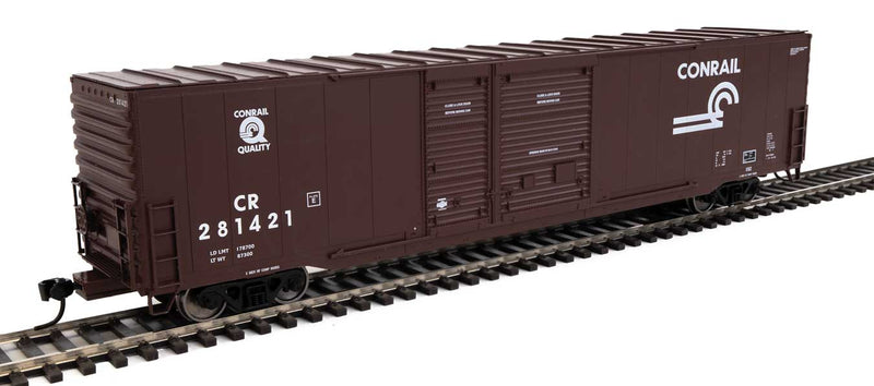 WalthersMainline 910-3228 60' Pullman-Standard Auto Parts Boxcar (10' and 6' doors) - Ready to Run -- Conrail