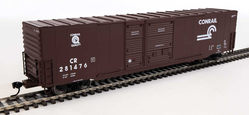 WalthersMainline 910-3230 60' Pullman-Standard Auto Parts Boxcar (10' and 6' doors) - Ready to Run -- Conrail