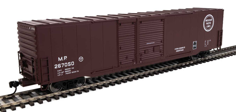 WalthersMainline 910-3232 60' Pullman-Standard Auto Parts Boxcar (10' and 6' doors) - Ready to Run -- Missouri Pacific(TM)