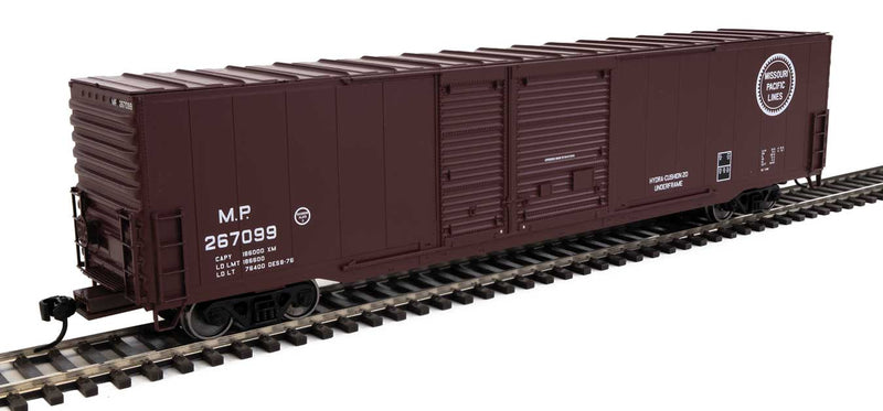 WalthersMainline 910-3233 60' Pullman-Standard Auto Parts Boxcar (10' and 6' doors) - Ready to Run -- Missouri Pacific(TM)