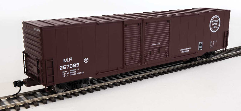 WalthersMainline 910-3233 60' Pullman-Standard Auto Parts Boxcar (10' and 6' doors) - Ready to Run -- Missouri Pacific(TM)