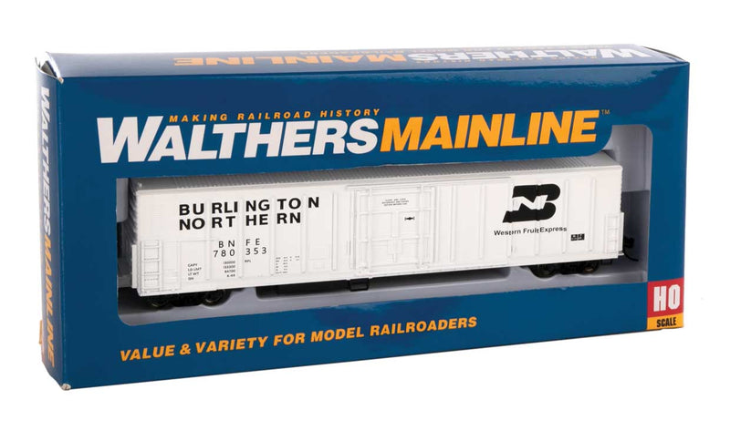 WalthersMainline 910-3952 57' Mechanical Reefer - Ready to Run -- Burlington Northern BNFE