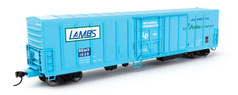 WalthersMainline 910-3987 57' Mechanical Reefer - Ready to Run -- Lamb Weston REMX