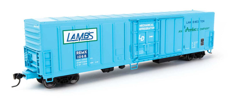 WalthersMainline 910-3989 57' Mechanical Reefer - Ready to Run -- Lamb Weston REMX