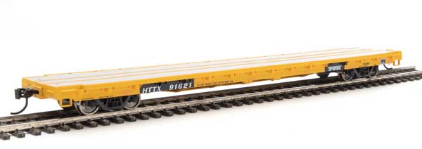 WalthersMainline 910-5339  60' Pullman-Standard Flatcar - Ready to Run -- Trailer Train HTTX