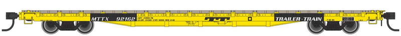 WalthersMainline 910-5342 60' Pullman-Standard Flatcar - Ready to Run -- Trailer-Train MTTX