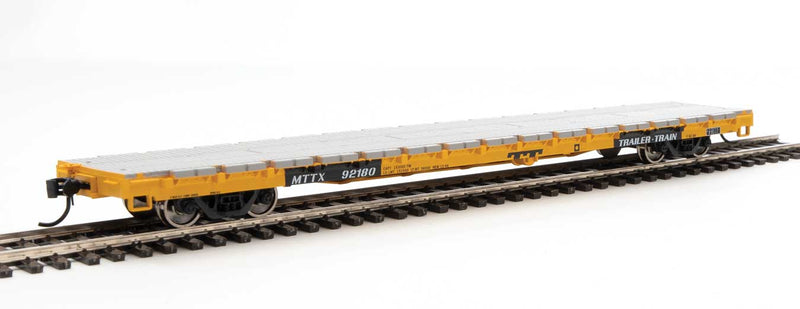 WalthersMainline 910-5342 60' Pullman-Standard Flatcar - Ready to Run -- Trailer-Train MTTX