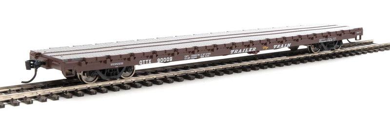 WalthersMainline 910-5343 60' Pullman-Standard Flatcar - Ready to Run -- Trailer-Train OTTX