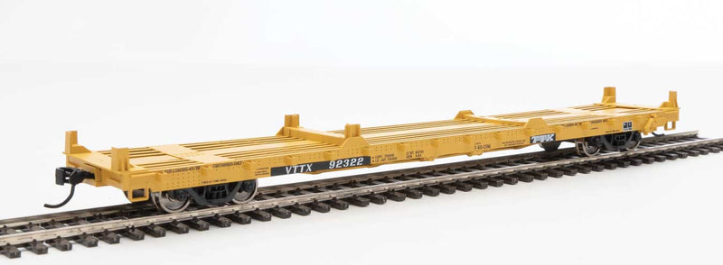 WalthersMainline 910-5353 60' Pullman-Standard Flatcar - Ready to Run -- TTX VTTX